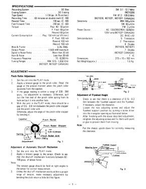 AM/FM Radio Recorder M-2102F and M-2102F-Canada; Sanyo Electric Co. (ID = 2963158) Radio