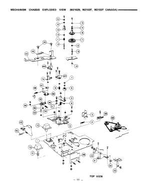 AM/FM Radio Recorder M-2102F and M-2102F-Canada; Sanyo Electric Co. (ID = 2963168) Radio