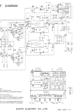 Stereo Amplifier DC-A80; Sanyo Electric Co. (ID = 2710843) Ampl/Mixer