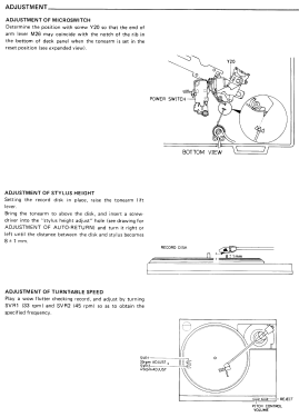 Auto Return Beltdrive Turntable TP-240; Sanyo Electric Co. (ID = 2936366) R-Player