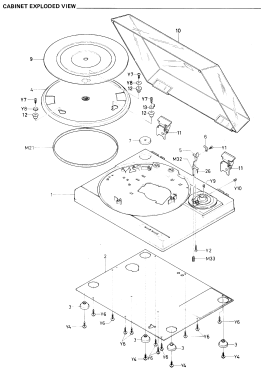 Auto Return Beltdrive Turntable TP-240; Sanyo Electric Co. (ID = 2936391) R-Player