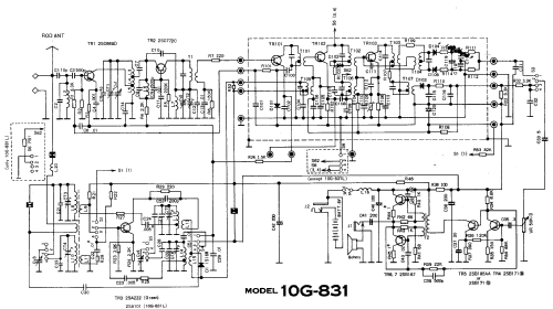 Colorano 10G-831HU; Sanyo Electric Co. (ID = 917505) Radio