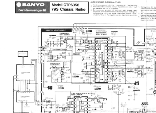CTP-6358; Sanyo Electric Co. (ID = 461197) Television