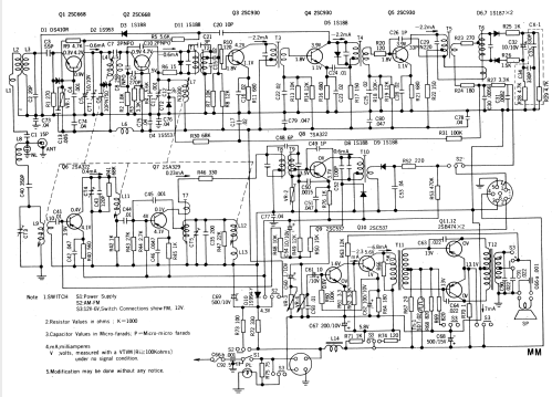 F-8564V; Sanyo Electric Co. (ID = 791551) Car Radio