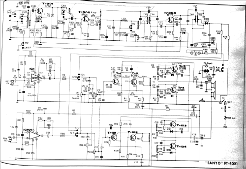 FT-4021; Sanyo Electric Co. (ID = 2616862) Car Radio