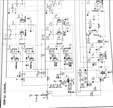 FT-4021; Sanyo Electric Co. (ID = 2616864) Car Radio