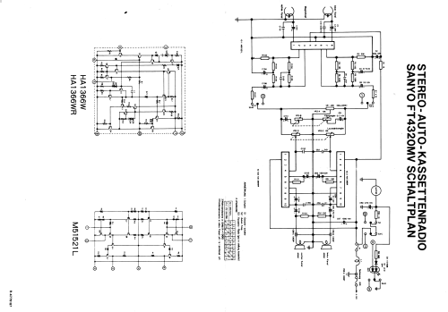 FT-4320MV; Sanyo Electric Co. (ID = 967751) Car Radio