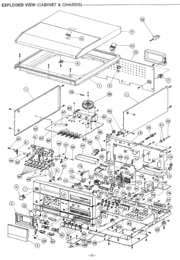 Stereo Component System GXT200; Sanyo Electric Co. (ID = 2748240) R-Player