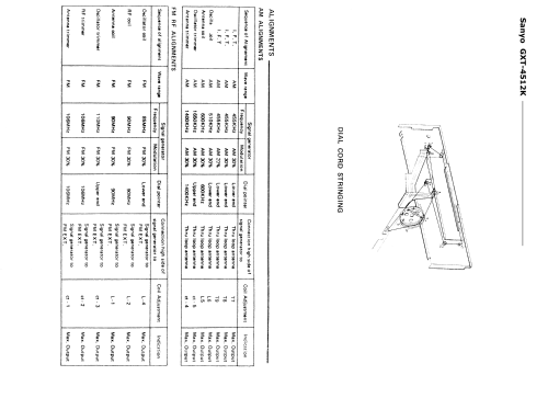 GXT-4512K; Sanyo Electric Co. (ID = 646993) Radio