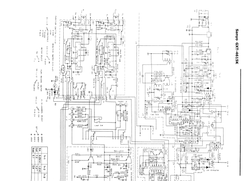 GXT-4615K; Sanyo Electric Co. (ID = 646996) Radio