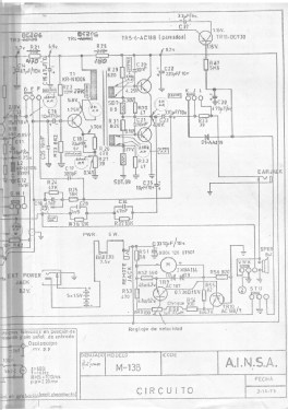 M-138; Sanyo Electric Co. (ID = 2710685) R-Player