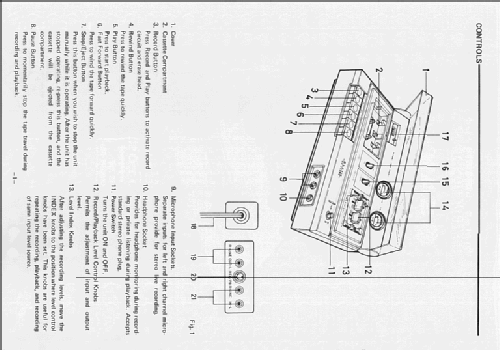 Stereo Cassette Deck - Platina estéreo RD-4025 -U -AS; Sanyo Electric Co. (ID = 2109626) Enrég.-R