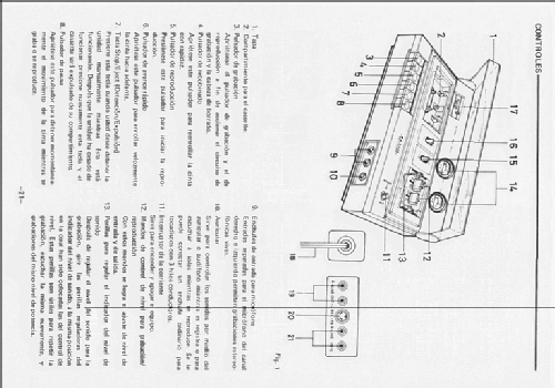 Stereo Cassette Deck - Platina estéreo RD-4025 -U -AS; Sanyo Electric Co. (ID = 2109659) Enrég.-R