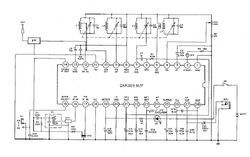 AM/FM 2 Band Receiver RP-5065D; Sanyo Electric Co. (ID = 2107053) Radio