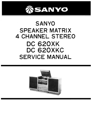 Solid State 4 Channel Stereo DC-620XK; Sanyo Electric Co. (ID = 3000115) Radio