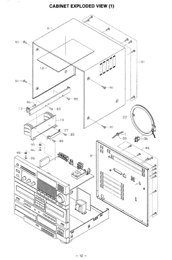 Compact Disc Audio Component System TAD-M95 + STE-M95; Fisher Radio; New (ID = 2749314) Radio