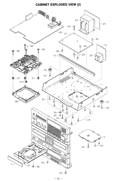 Compact Disc Audio Component System TAD-M95 + STE-M95; Fisher Radio; New (ID = 2749315) Radio