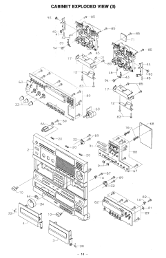 Compact Disc Audio Component System TAD-M95 + STE-M95; Fisher Radio; New (ID = 2749316) Radio