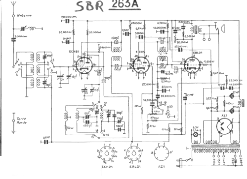 263A; SBR Société Belge (ID = 1025377) Radio