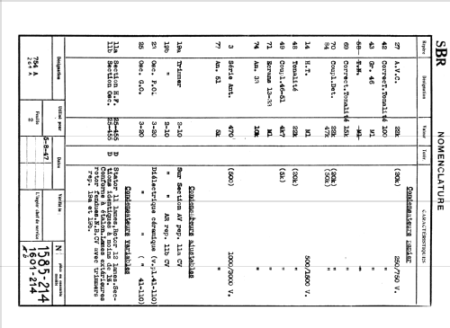 264A; SBR Société Belge (ID = 1456648) Radio