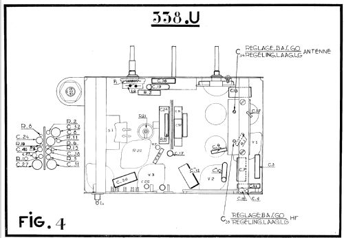 Super Ondolina 338U; SBR Société Belge (ID = 1319832) Radio