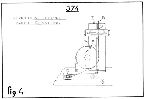 Super Ondolina 374A; SBR Société Belge (ID = 1320082) Radio