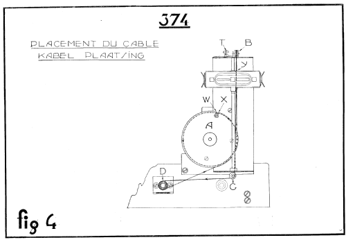 Super Ondolina 374U; SBR Société Belge (ID = 1320095) Radio