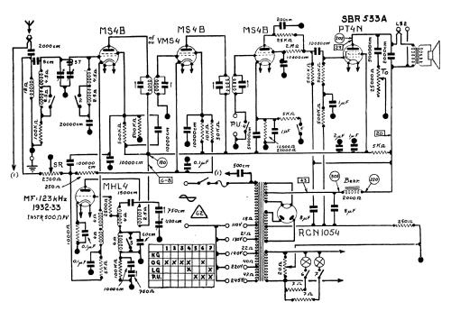 Super Ondolina 533A2; SBR Société Belge (ID = 91054) Radio