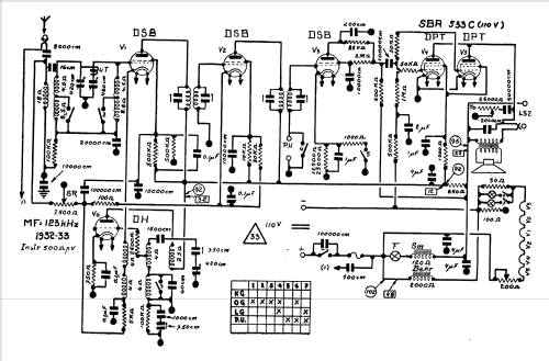 Super Ondolina 533C3; SBR Société Belge (ID = 91055) Radio