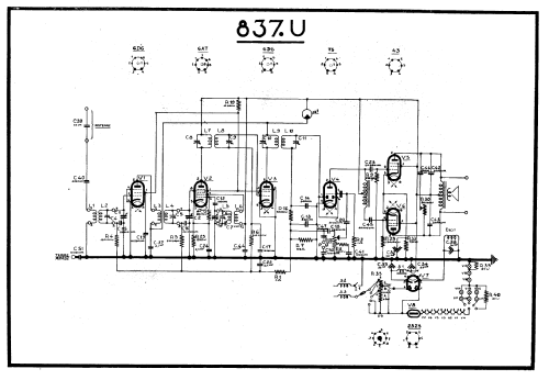 Super Ondolina 837U; SBR Société Belge (ID = 43230) Radio