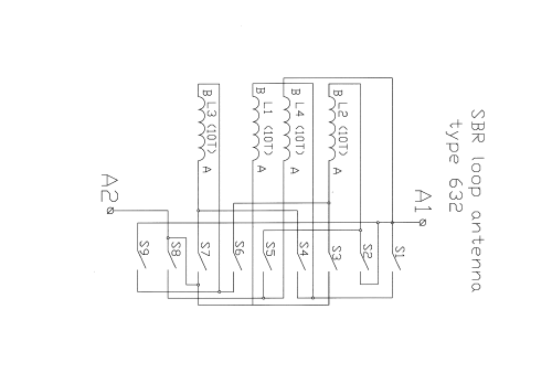 Loop Antenna 632; SBR Société Belge (ID = 2033154) Antenna