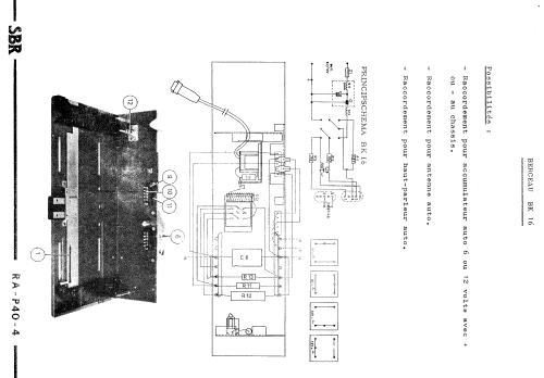 P40; SBR Société Belge (ID = 1182233) Radio