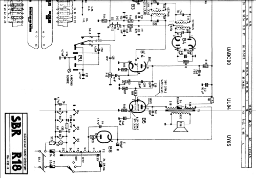 R18; SBR Société Belge (ID = 2116589) Radio