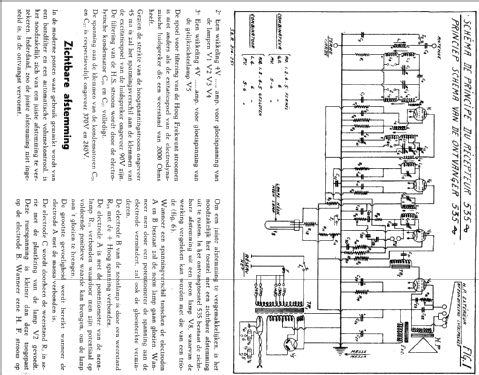 Super Ondolina 535A2; SBR Société Belge (ID = 1678071) Radio