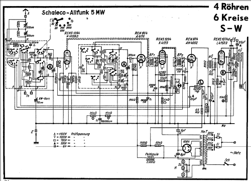 Allfunk 5MV; Schaleco - Schackow, (ID = 38074) Radio