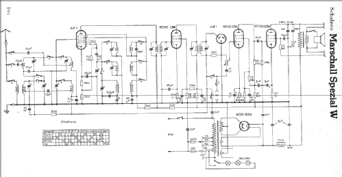 Marschall.Spez W; Schaleco - Schackow, (ID = 5695) Radio