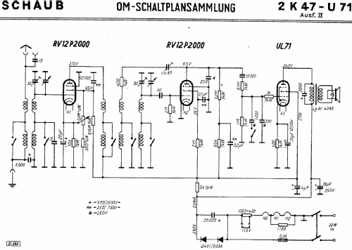 2K47-U71; Schaub und Schaub- (ID = 3023805) Radio