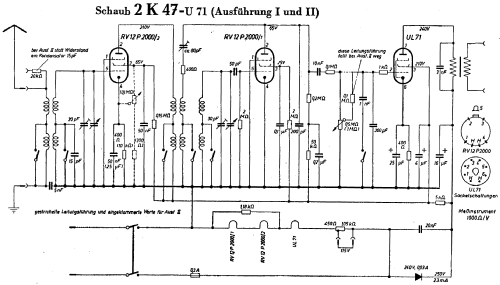2K47-U71; Schaub und Schaub- (ID = 5716) Radio