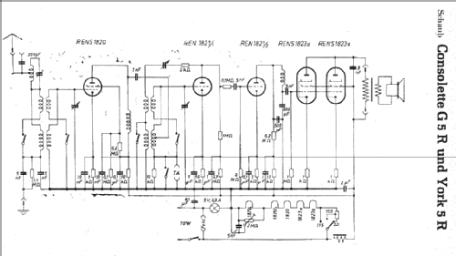 Consolette G 5R; Schaub und Schaub- (ID = 5766) Radio