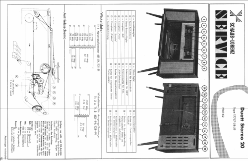 Duett-Stereo 20; Schaub und Schaub- (ID = 38563) Radio