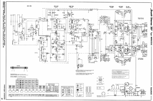 Duett Stereo 30; Schaub und Schaub- (ID = 40064) Radio