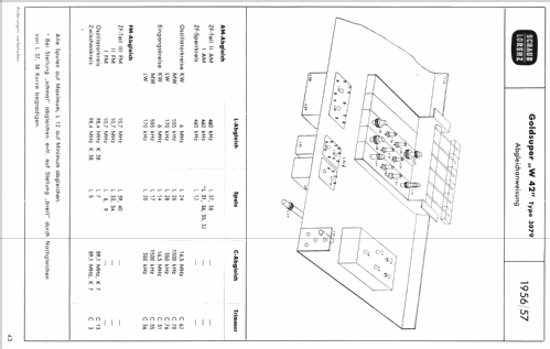 Goldsuper W42 Type 3079; Schaub und Schaub- (ID = 36433) Radio