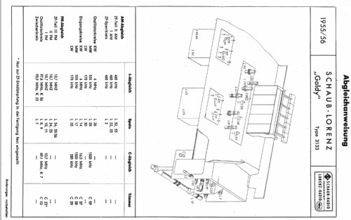 Goldy 3133; Schaub und Schaub- (ID = 40695) Radio