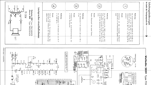 Illustra 2059 73452/73453/73454/73455; Schaub und Schaub- (ID = 915045) Television