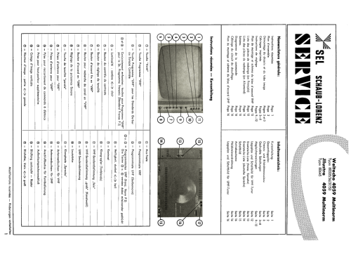 Illustra 4059 Multinorm 80645; Schaub und Schaub- (ID = 2615637) Télévision