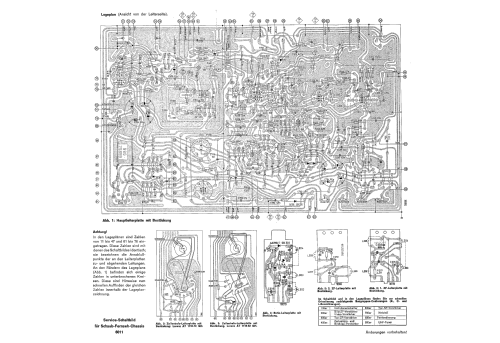 Illustracord 6059 440741/440743 Ch= 6011; Schaub und Schaub- (ID = 2614402) Television