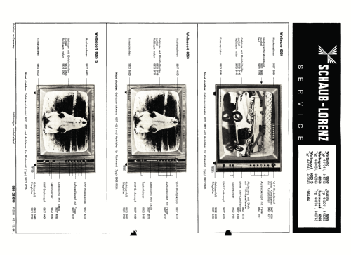 Illustracord 6059 440741/440743 Ch= 6011; Schaub und Schaub- (ID = 2614404) Television