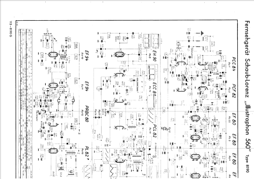 Illustraphon 560 8090; Schaub und Schaub- (ID = 742555) Televisión