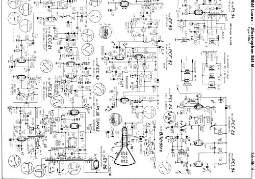 Illustraphon 861 M 52840; Schaub und Schaub- (ID = 605712) Television