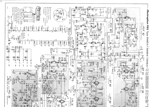 Illustraphon 953 54440/54441/54442/54443/54444/54446; Schaub und Schaub- (ID = 909383) Television